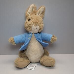 Gund Peter Rabbit Bunny Sitting Stuffed Animal Plush Toy